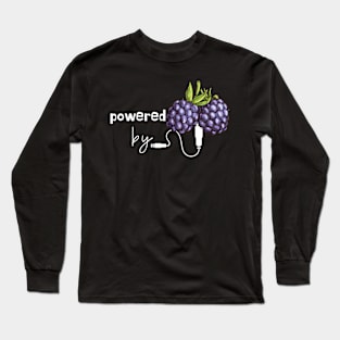 Powered by Blackberries Long Sleeve T-Shirt